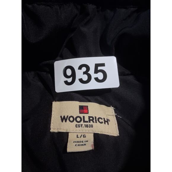 Woolrich Women's Large Quilted Black Down Gorpcore Outwear Western Puffer Vest - Picture 11 of 13